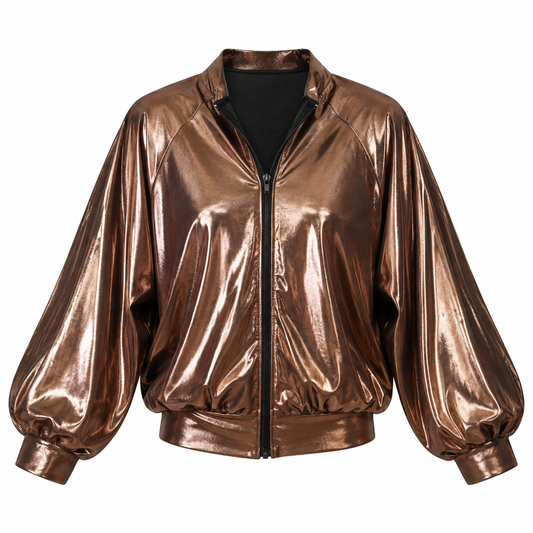 Bronze Bomber Jacket