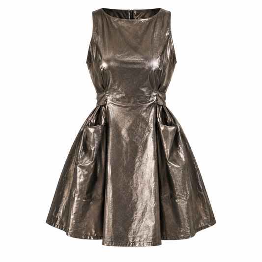 Doll Dress Silver