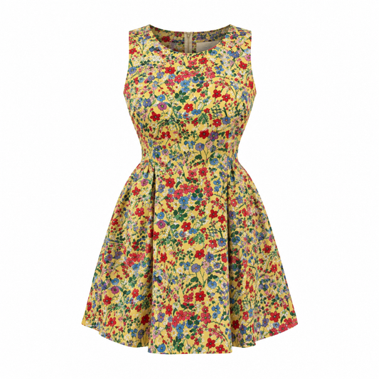 Doll Dress Floral