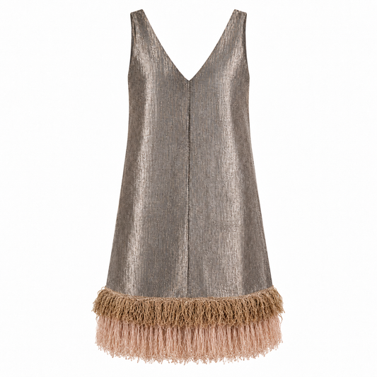 Fringe Mini Dress